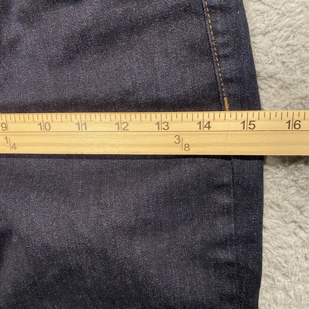 White House Black Market The Jegging Jeans Size 00 Blue Dark Wash Mid Rise Ankle - Picture 7 of 14